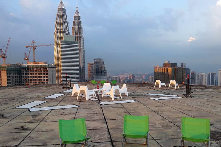 Heli Lounge skybar, Kuala Lumpur