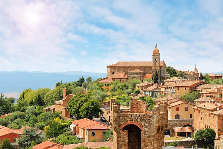 Montalcino, Toscane