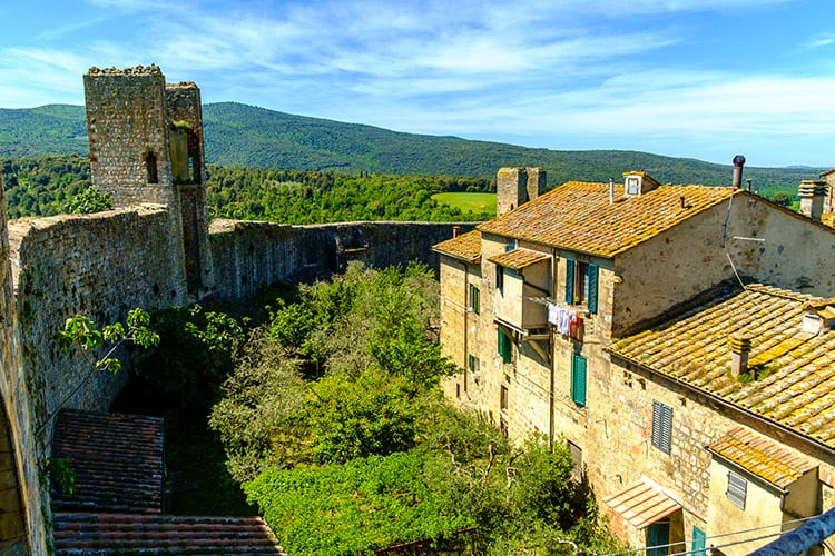 Monteriggioni, Toscane