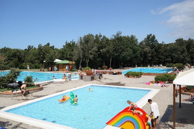 Camping Montescudaio, Toscane