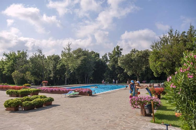 Camping Montescudaio, Toscane