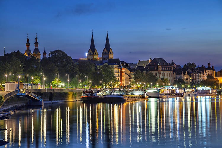 Koblenz, de Moezel