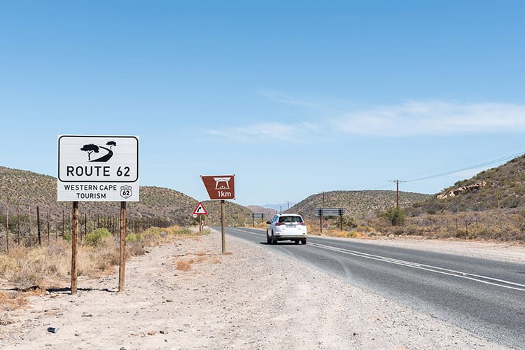 Karoo-route, Zuid-Afrika
