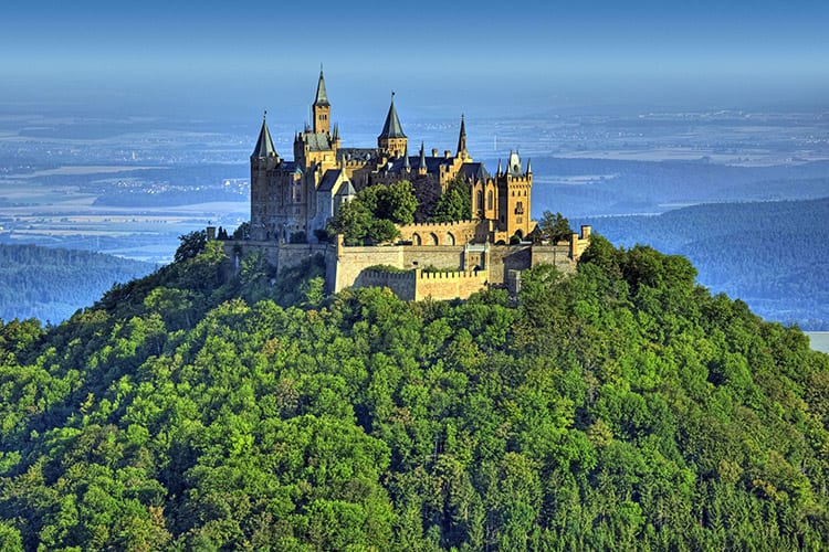 Burg Hohenzollern, Zwarte Woud