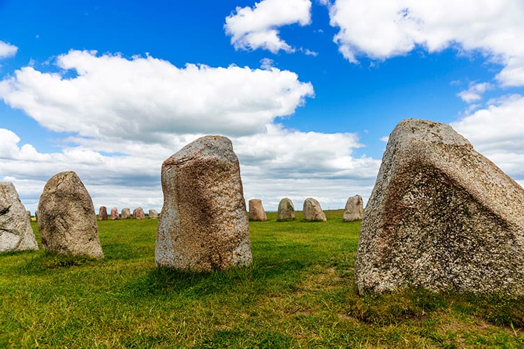 Ales Stenar, Skåne