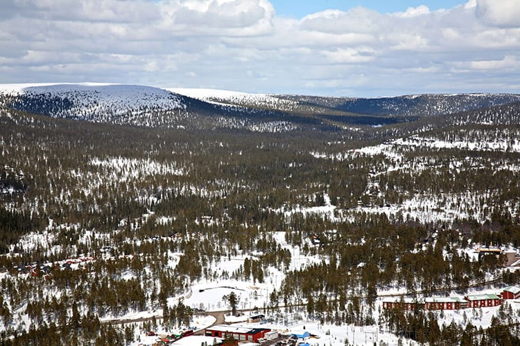 Dalarna in de winter