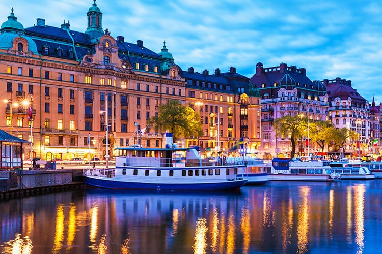 Gamla Stan pier, Stockholm