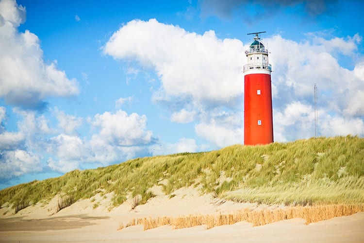 De vuurtoren op Texel