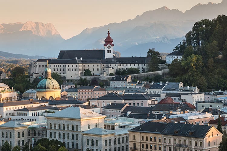 Nonnberg klooster, Salzburg