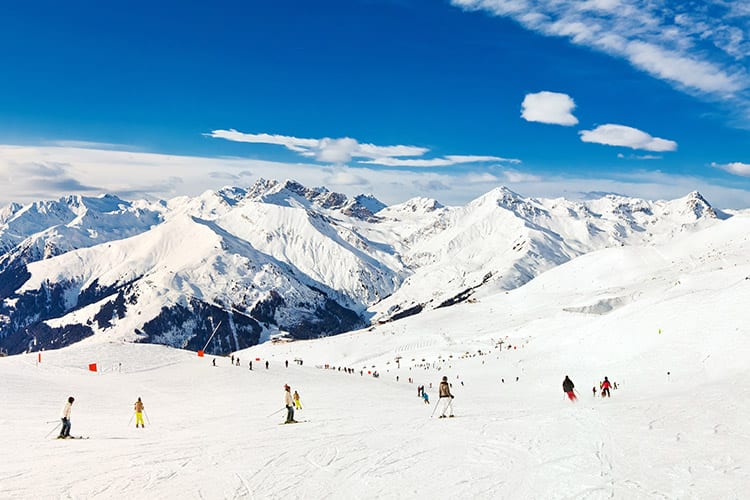 Pistes bij Mayrhofen, Zillertal