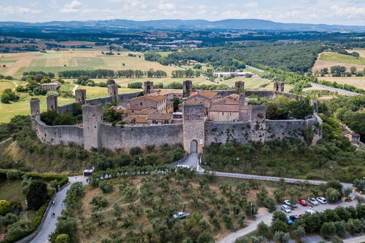 Monteriggioni, roadtrip Toscane