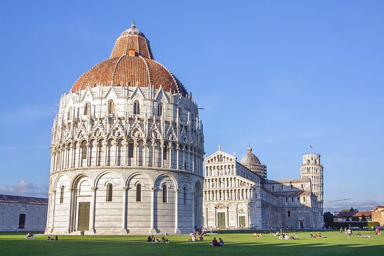 Pisa, roadtrip Toscane