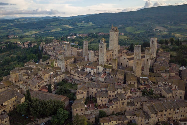 San Gimignano, roadtrip Toscane