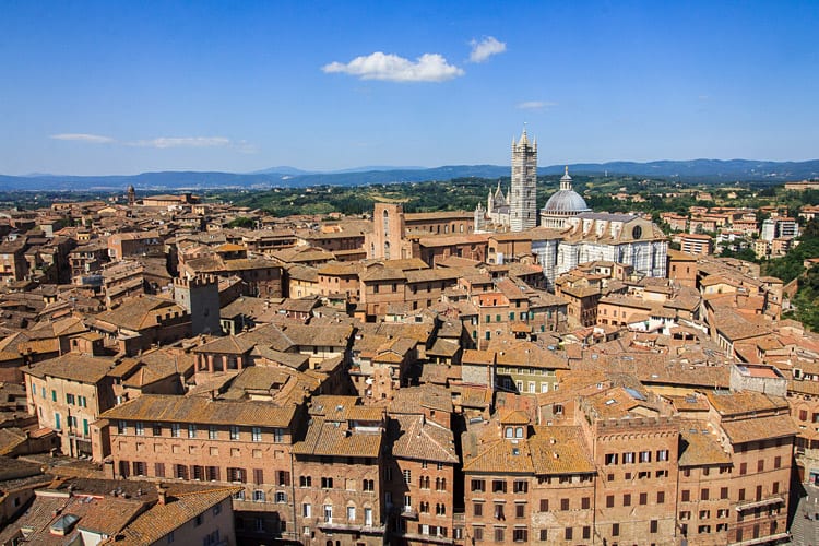 Siena, roadtrip Toscane