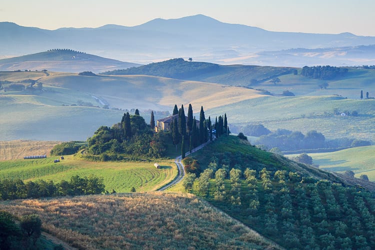 Val d’Orcia, roadtrip Toscane