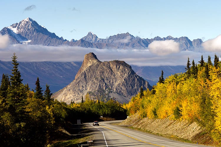 Chugachgebergte in Alaska