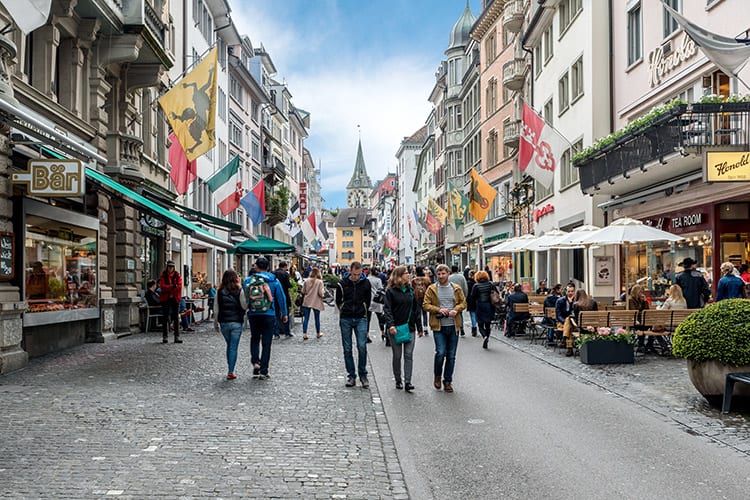 Winkelen in Zürich