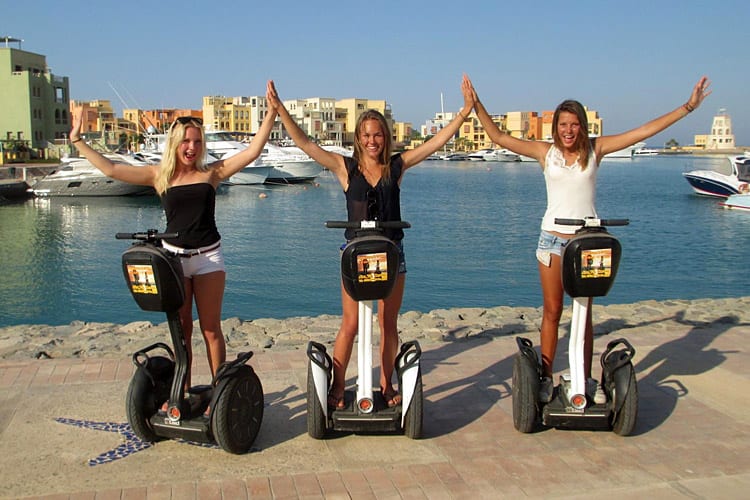 Segway tour, El Gouna