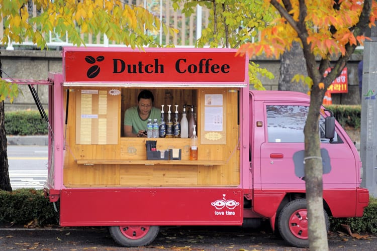 Dutch Coffee in Seaoul, Zuid-Korea