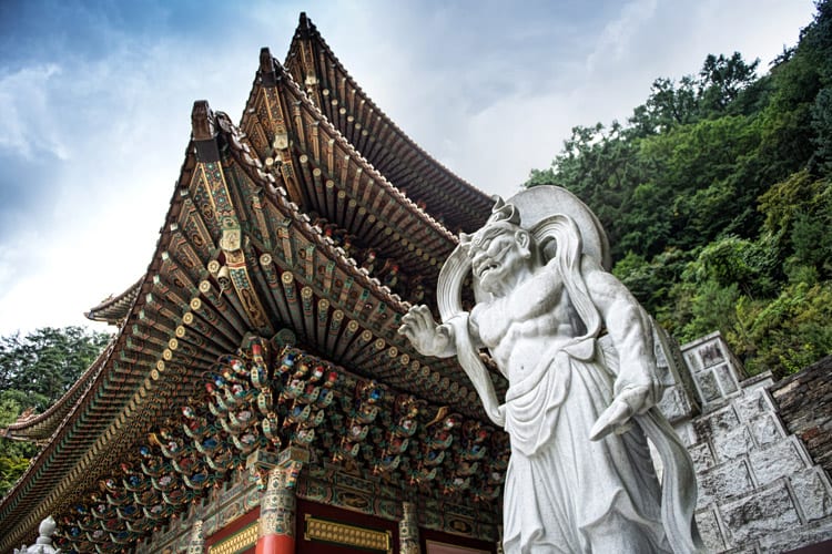 Guinsa tempel, Zuid-Korea