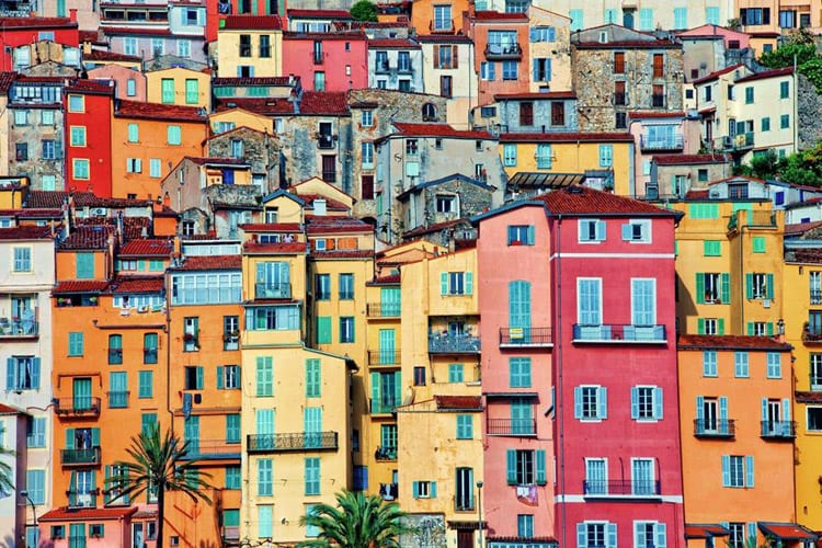 Menton, Frankrijk 