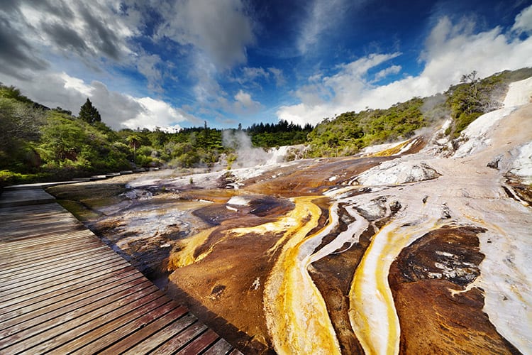 Orakei Korako Geyserland