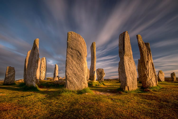 Callanish Standing Stones op het eiland Lewis