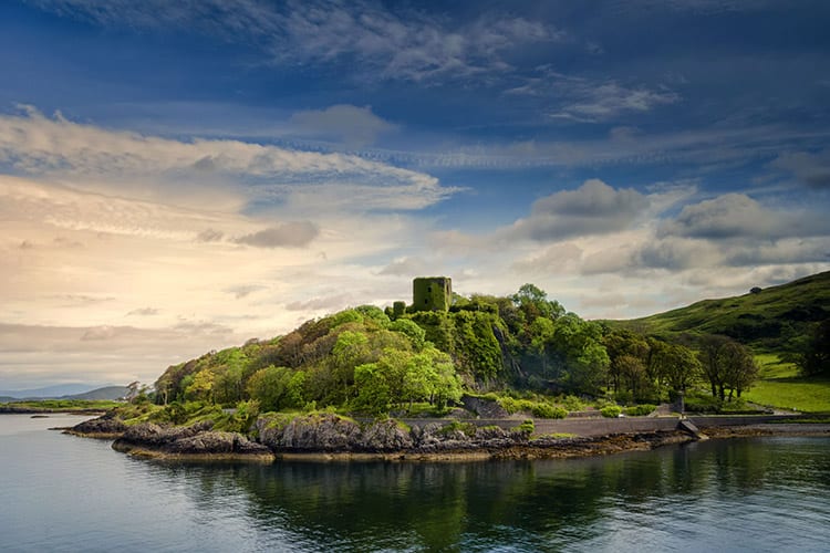 Dunollie Castle bij Oban