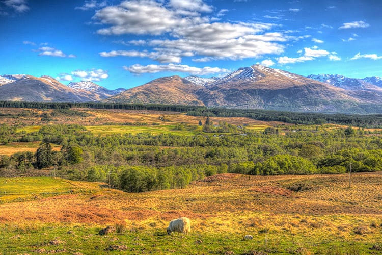 Ben Nevis, Schotse Hooglanden