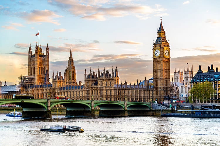 Palace of Westminster, Londen