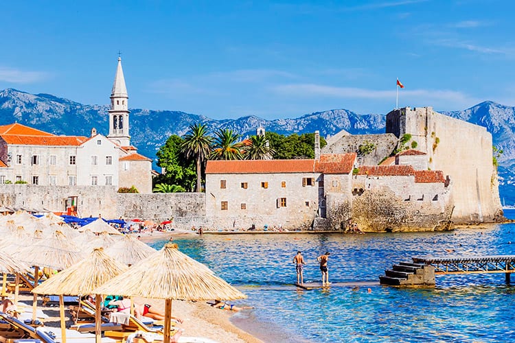 Budva strand