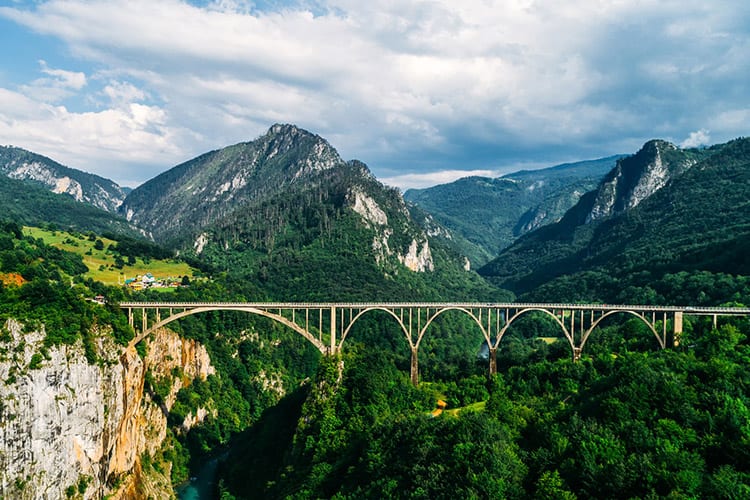 Tara brug, Durmitor Nationaal Park