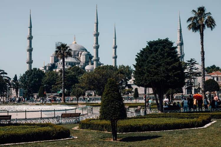 Blauwe Moskee, stedentrip Istanbul