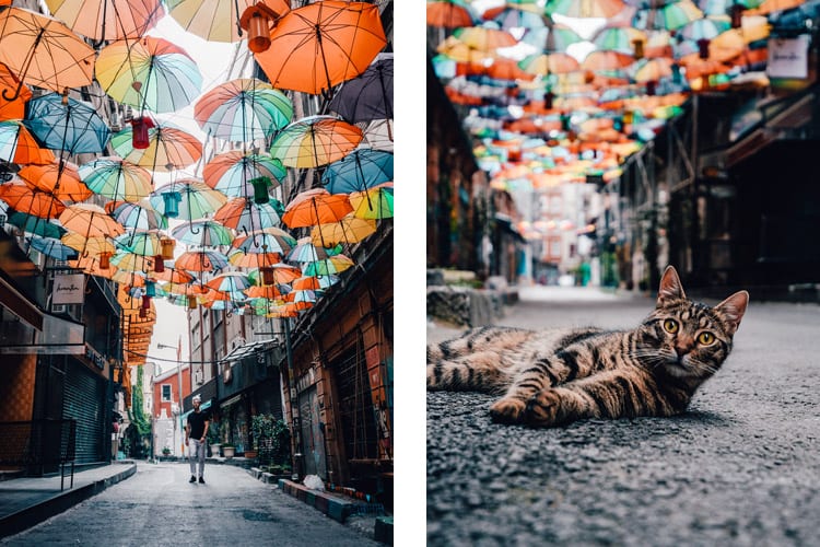 Umbrella Street, Istanbul