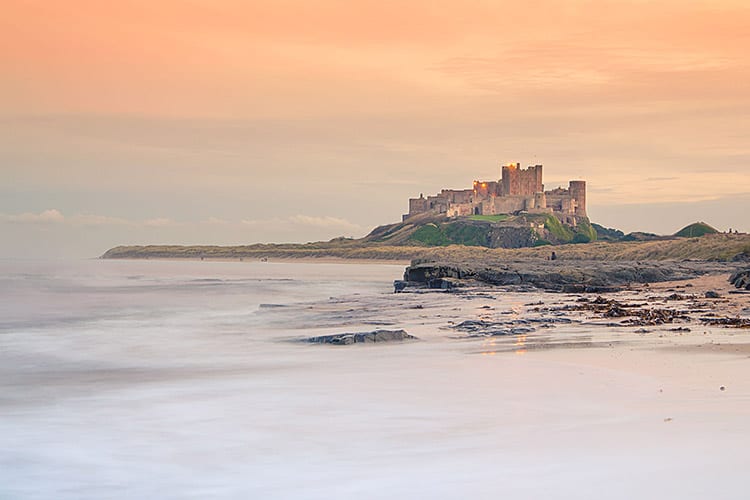 Bamburgh Castle, Engeland