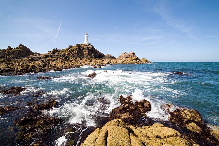 La Corbière, Jersey. Kanaaleilanden