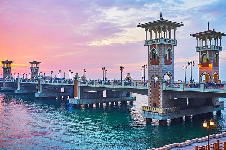 Stanley Bridge, Egypte