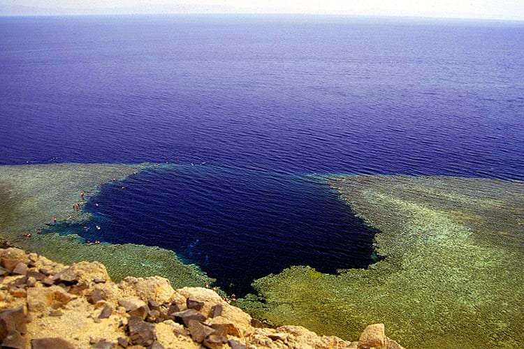 Blue Hole, Egypte