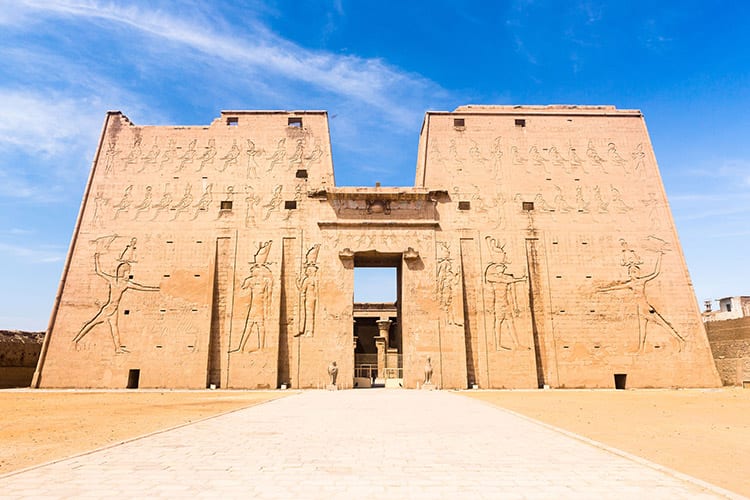 De tempel van Horus, Edfu