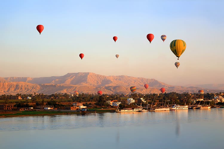 Ballonvaart, Luxor