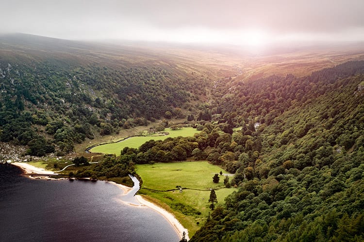 Lough Tay, Wicklow Mountains