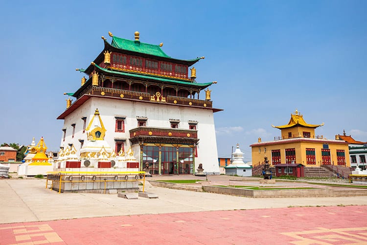 Gandan Khiid klooster, Ulaanbaatar