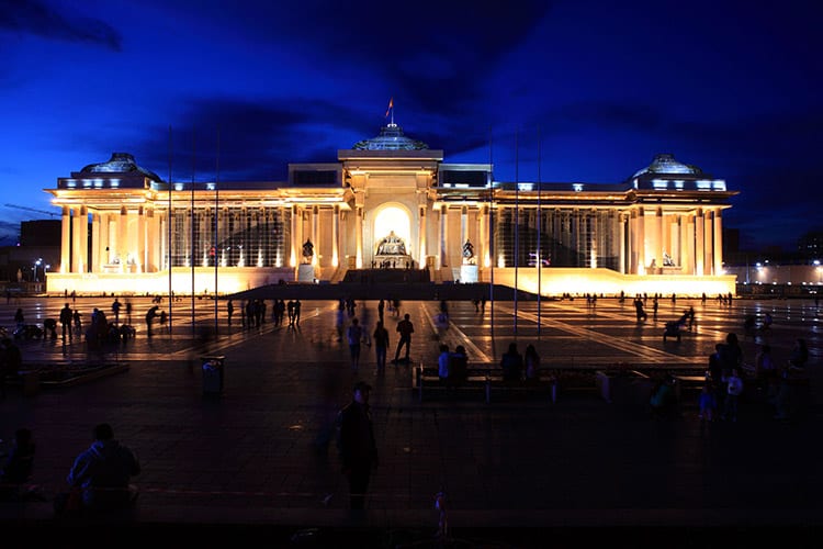 Sükhbaatar plein, Ulaanbaatar