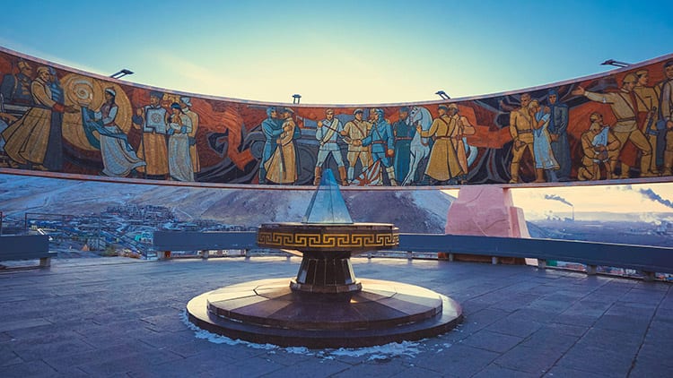 Zeisan Monument, Ulaanbaatar