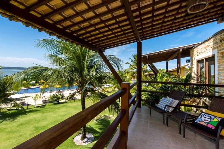 Brazilië, hotel Pipa Lagoa