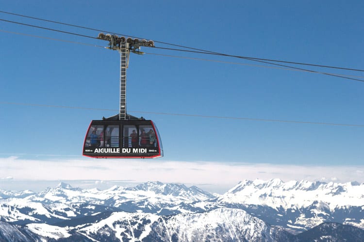 Frankrijk, Chamonix, Aiguille du midi