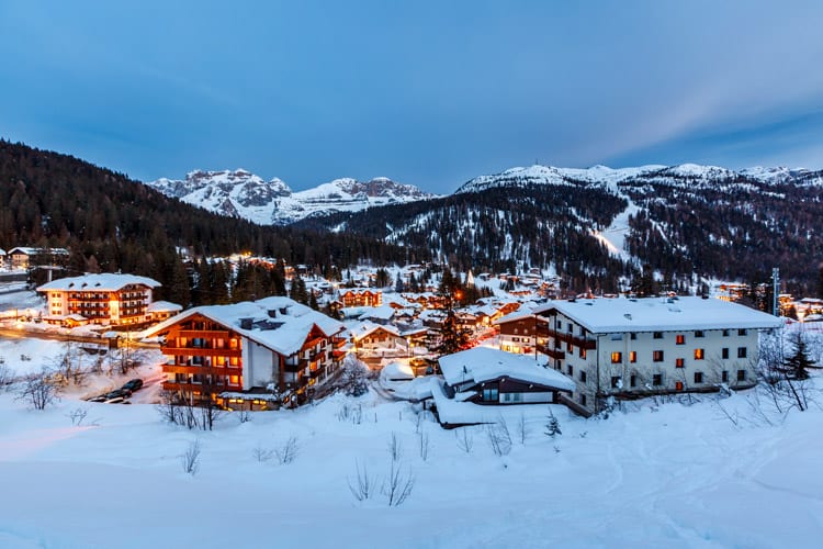 Italië, Val di Sole, Madonna di Campligio