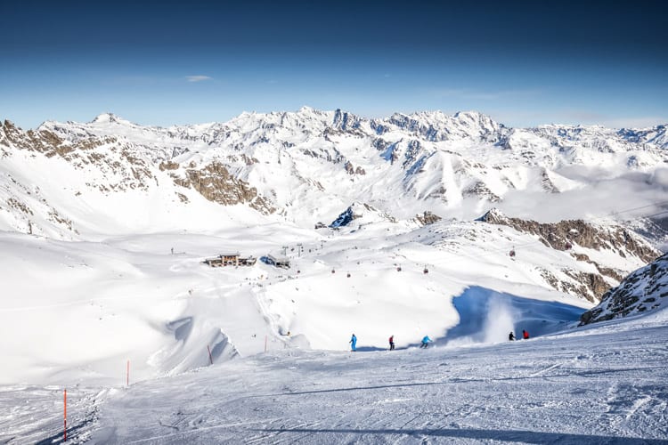 Italië, Val di Sole, Presena gletsjer