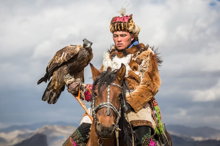 Golden Eagle festival, West-Mongolië