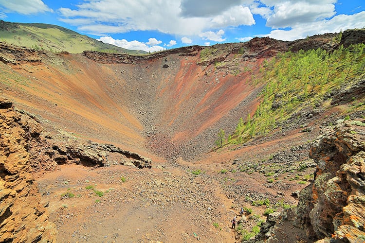 Khorgo krater, Terkhiin Tsagaan Nuur